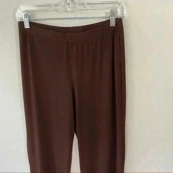 Baranda chocolate brown pull on pants - Picture 2 of 4